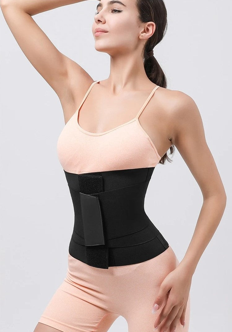 SculptFit Triple Layer Waist Trainer with Lumbar Support for Sculpting