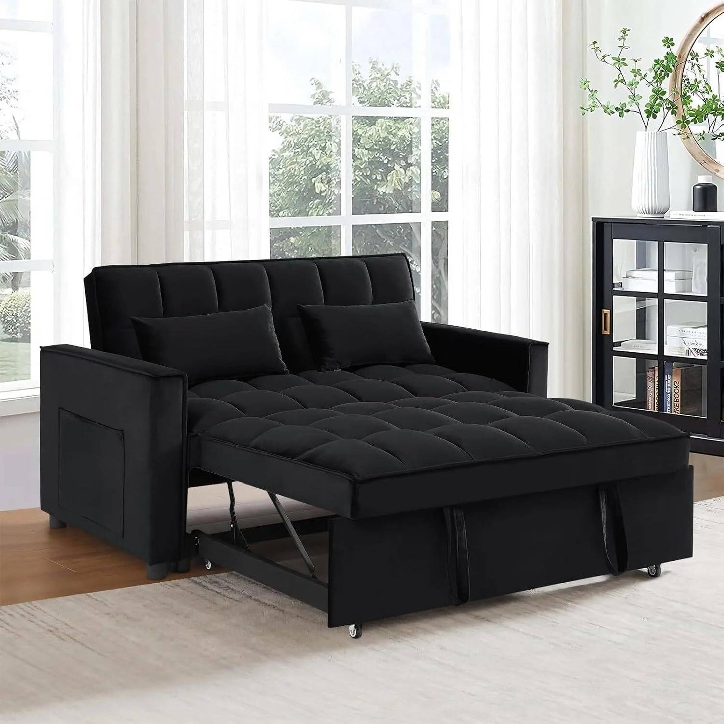 Pull-Out Sleeper Sofa Bed
