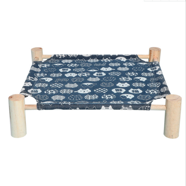 Wooden Frame Canvas Hammock