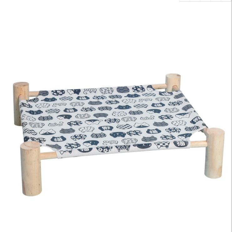 Wooden Frame Canvas Hammock