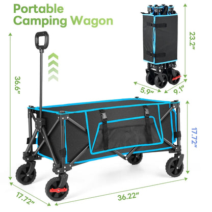 Heavy Duty Portable Foldable Wagon Cart