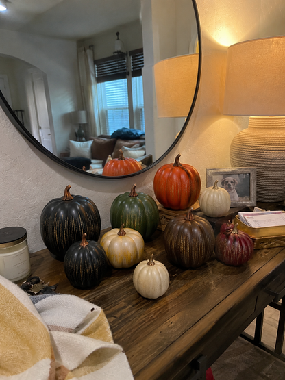 Decorative Twinkling Glass Pumpkin Light – Ventayo