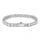 Round Cut Tennis Bracelet in White Gold - 5mm