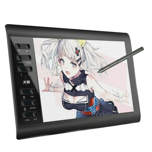 Grande tablette graphique numérique pour dessin avec stylet