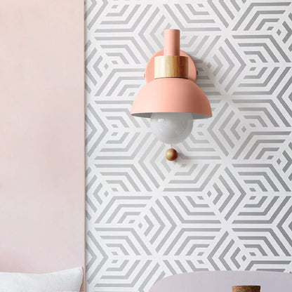 Nordic Macaron Globe - Light Wall Sconce Lamp