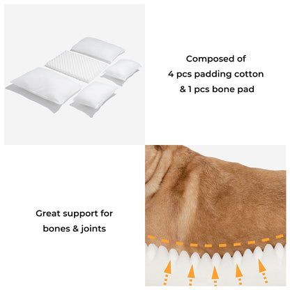 Soft Faux Lambswool Dog & Cat Sofa Bed