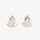 Divas'Dream Earring,18k Gold Plated,Mother of Pearl