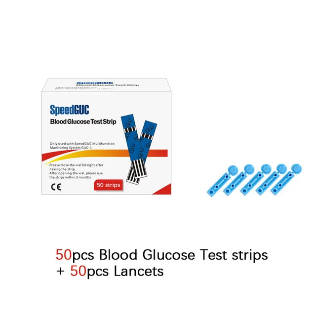 Cholesterol & Uric Acid Strips + Lancets