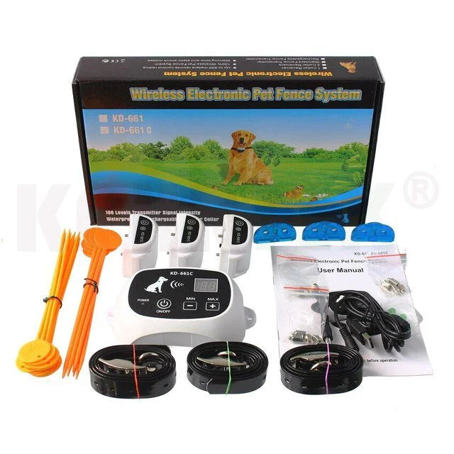 Wireless Dog Fence Collar System