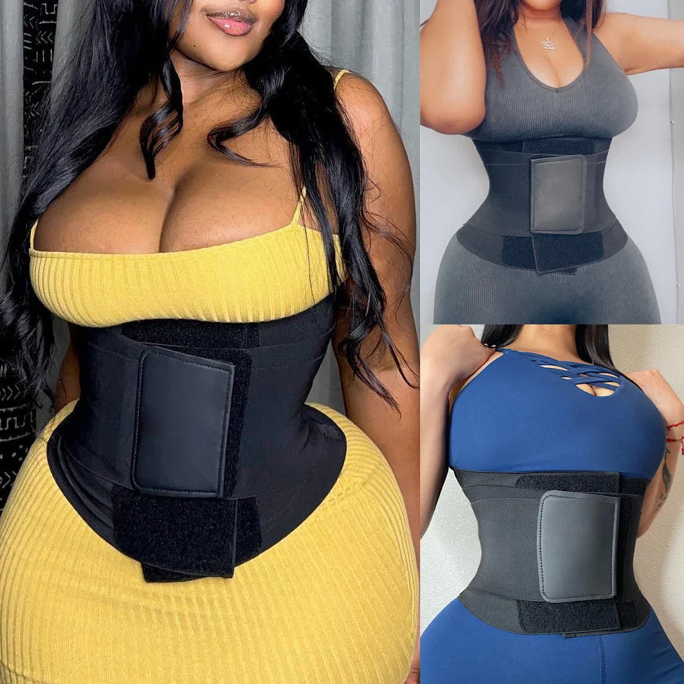 SculptFit Triple Layer Waist Trainer with Lumbar Support for Sculpting