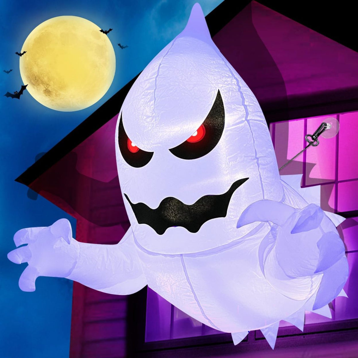 Haunted LED Inflatable Ghost – Ventayo