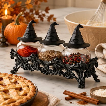 Decorative Witch Hat Seasoning Jars – Ventayo