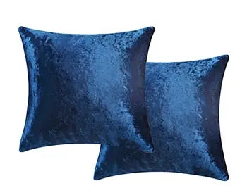 2 Pack Glowing Velvet Cushion Covers