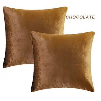 2 Pack Glowing Velvet Cushion Covers