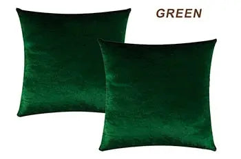 2 Pack Glowing Velvet Cushion Covers