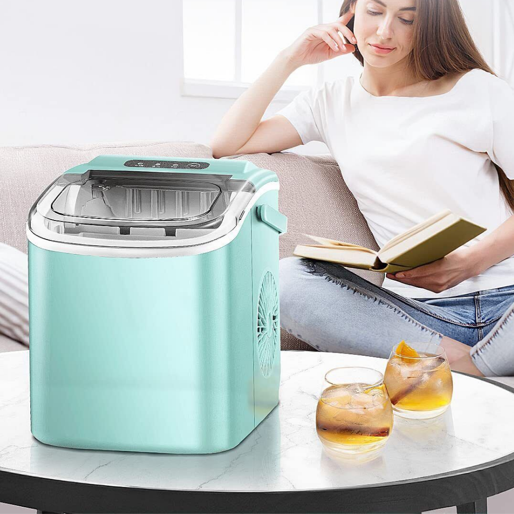 Portable Large Capacity Countertop Nugget Ice Cube Maker Machine