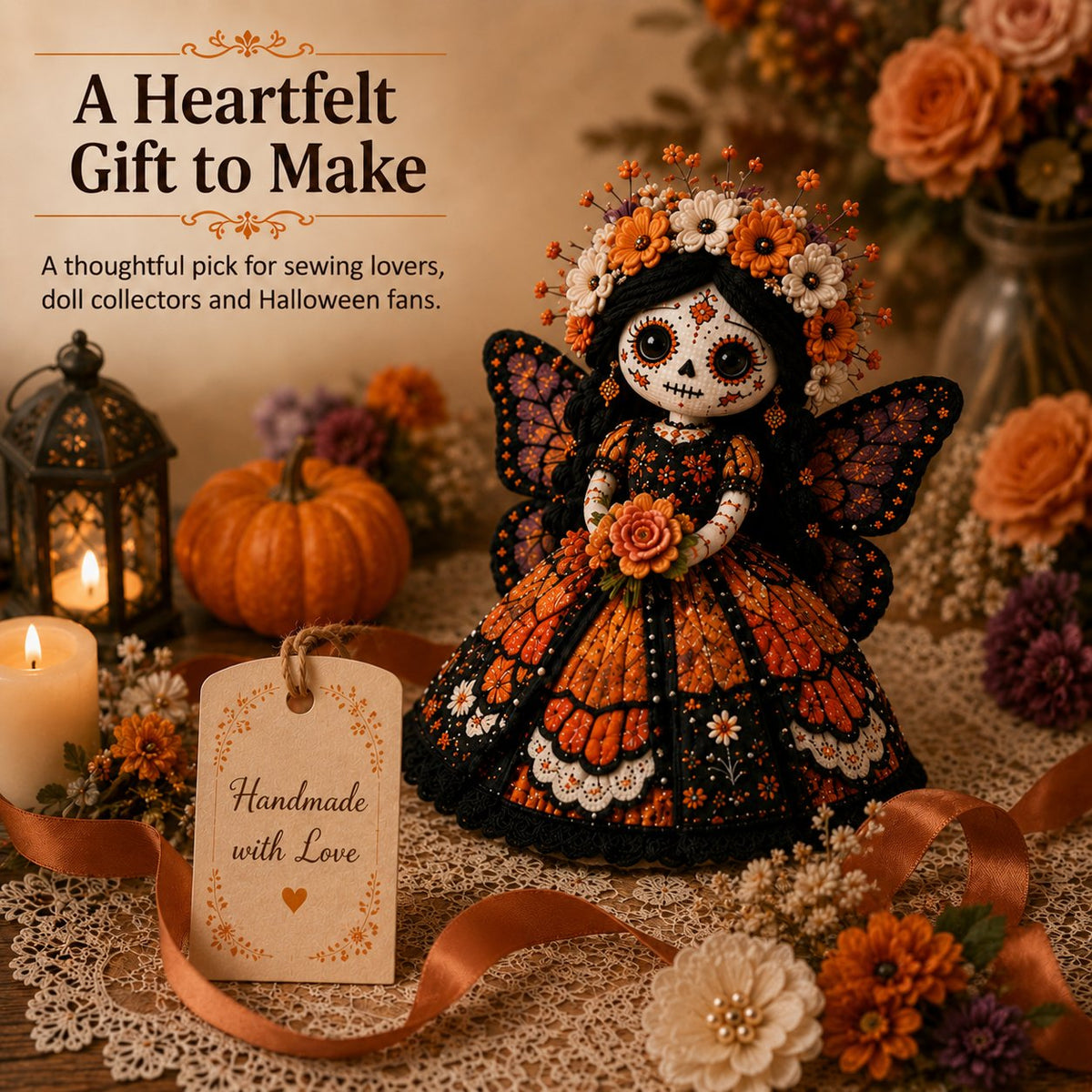 Day of the Dead DIY Doll Kit – Ventayo