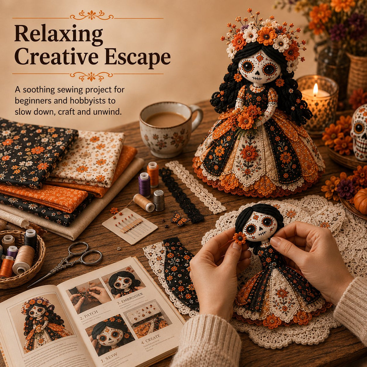 Day of the Dead DIY Doll Kit – Ventayo