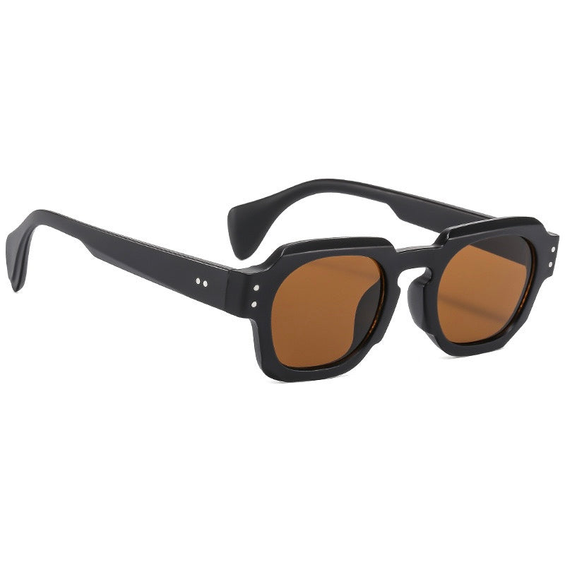 MONTE CARLO Men’s Sunglasses – Bold Architectural Frame & UV400 Protection