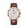 RICHELIEU Classic Watch – Men’s Luxury Waterproof Quartz Watch with Leather Strap & Glow-in-the-Dark Dial