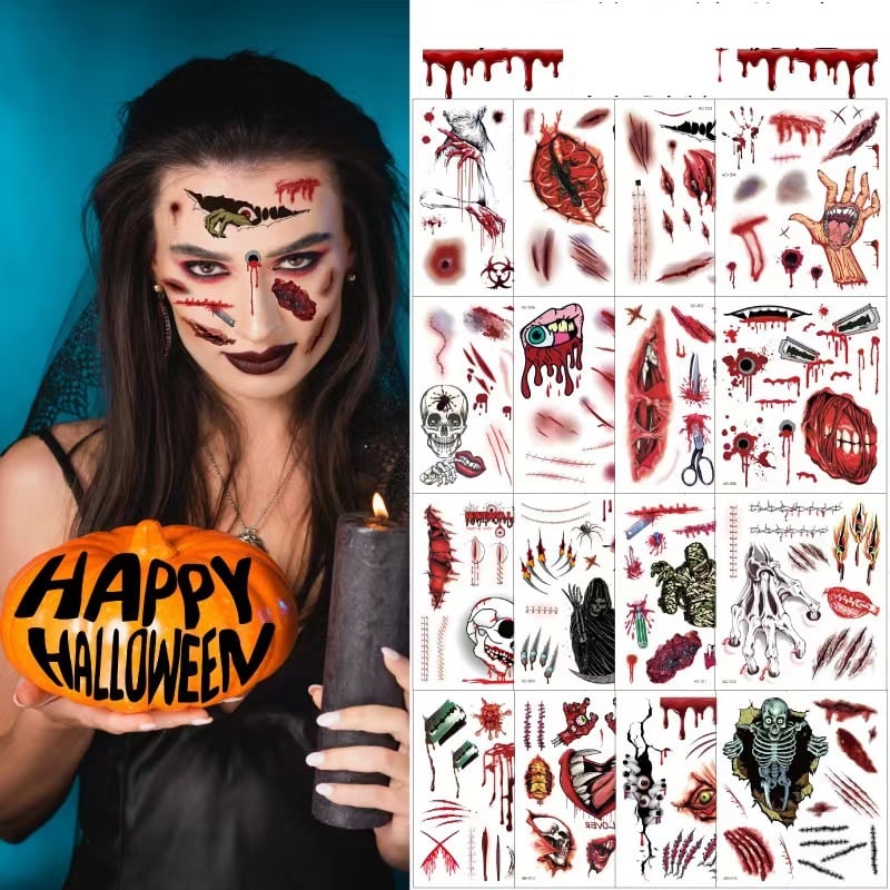 Realistic Halloween Temporary Tattoos – Ventayo