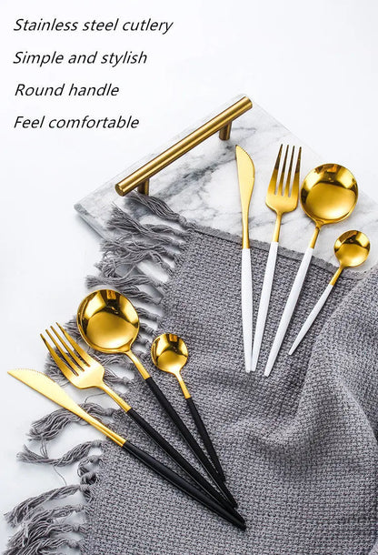 24 pieces Stainless Steel Flatware