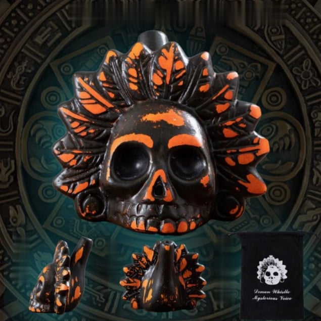 Premium Aztec Loud Ghost Whistle – Ventayo