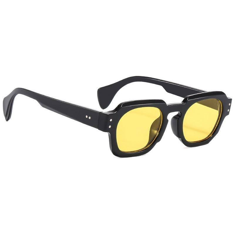 MONTE CARLO Men’s Sunglasses – Bold Architectural Frame & UV400 Protection