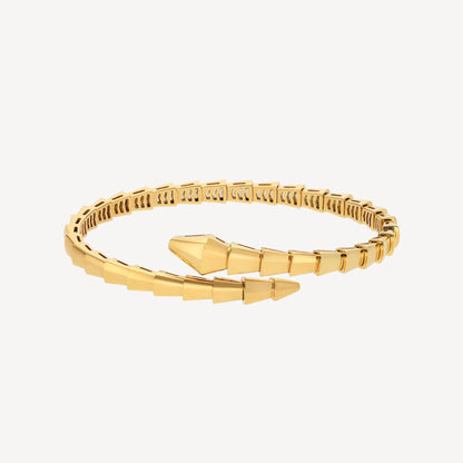 Clytia Love Serpenti Bracelet,18k Yellow Gold Plated