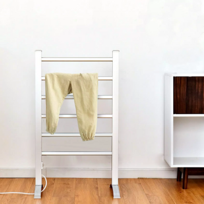 Powerful Freestanding Electric Heated Towel Warmer Drying Rack