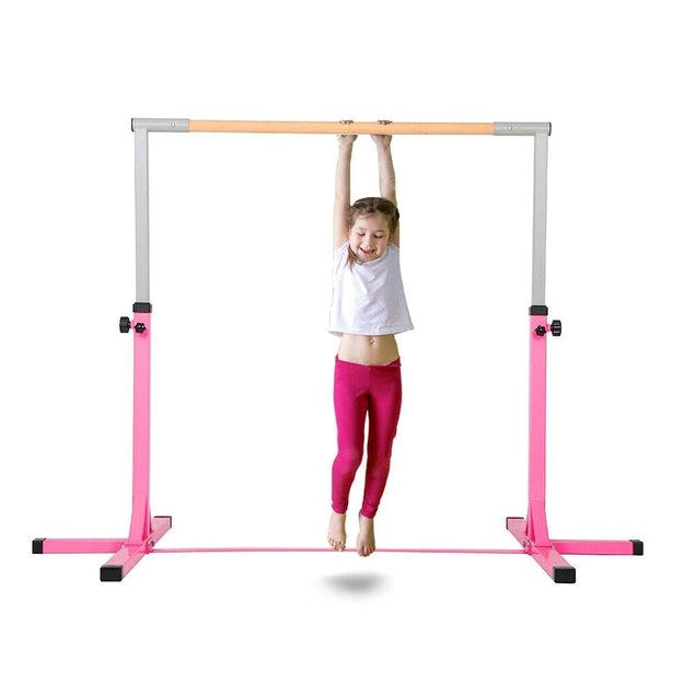 Home Gym Gymnastics Training Bar Adjustable Height Horizontal Bar