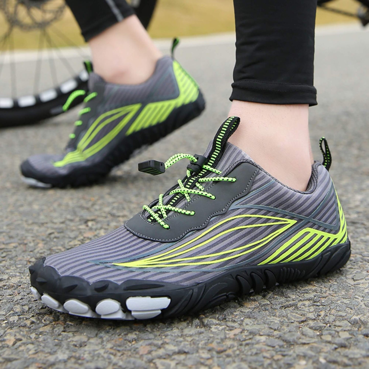 Ultralight Barefoot Shoes Gray Outdoor Unisex