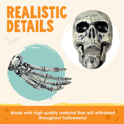5 Pcs Life Size Skeleton Halloween Decorations Outdoor – Ventayo