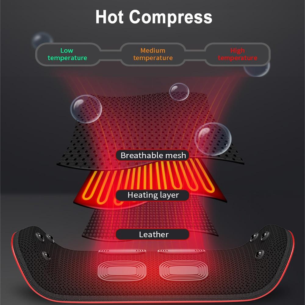 ELECTRIC WAIST MASSAGER LUMBAR TRACTION DEVICE