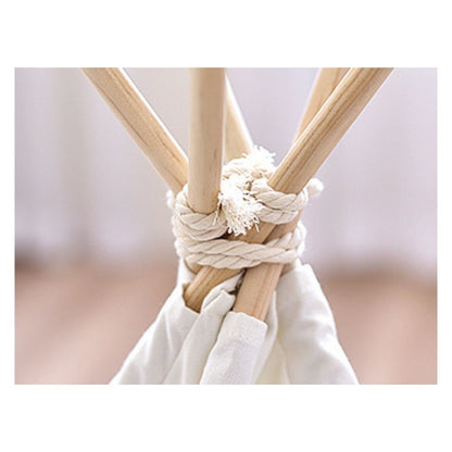 Designer hvit kjæledyr-teepee
