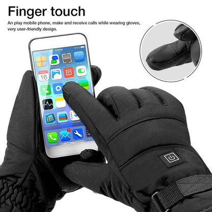 Electric Waterproof/Snowproof Heated Gloves