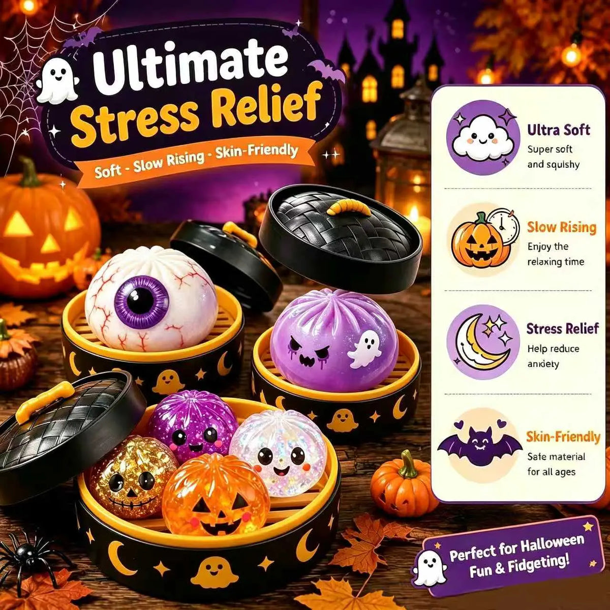 Halloween Character Stress Relief Toy – Ventayo