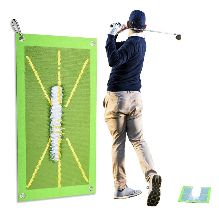 Golf Training Mat for Swing Detection Batting