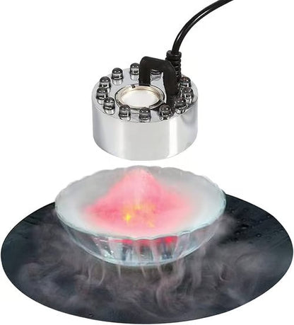 MistGlow – 12-LED Ultrasonic Mist Maker