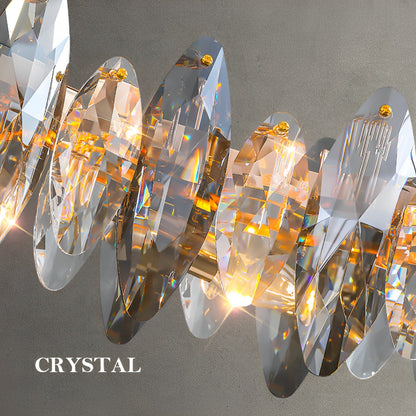 Lúxus LED lýsing Kristal ljóskrona