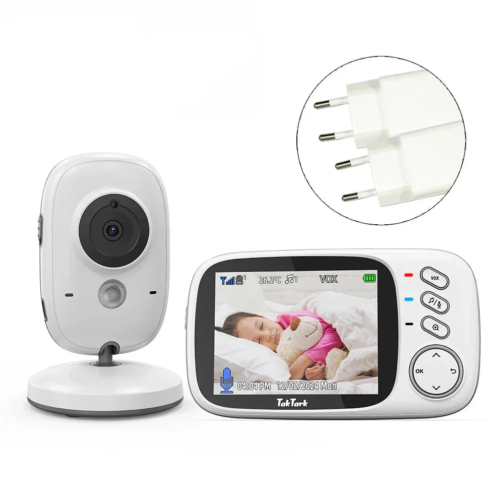 3.2-Inch Wireless Video Baby Monitor 