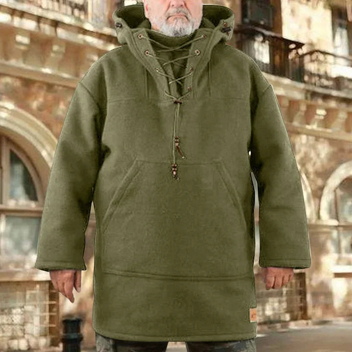 Kurtka anorak z wełny Windrak