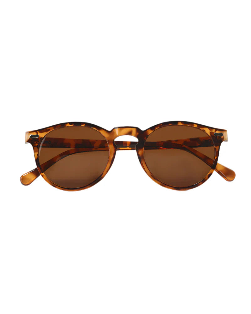 VENICE Old Money Sunglasses | Men’s Polarized Waterproof Sunglasses – Matte Black & Tortoise Brown