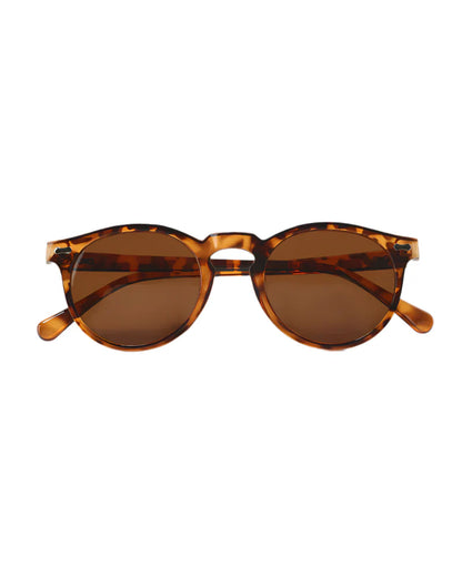 VENICE Old Money Sunglasses | Men’s Polarized Waterproof Sunglasses – Matte Black & Tortoise Brown