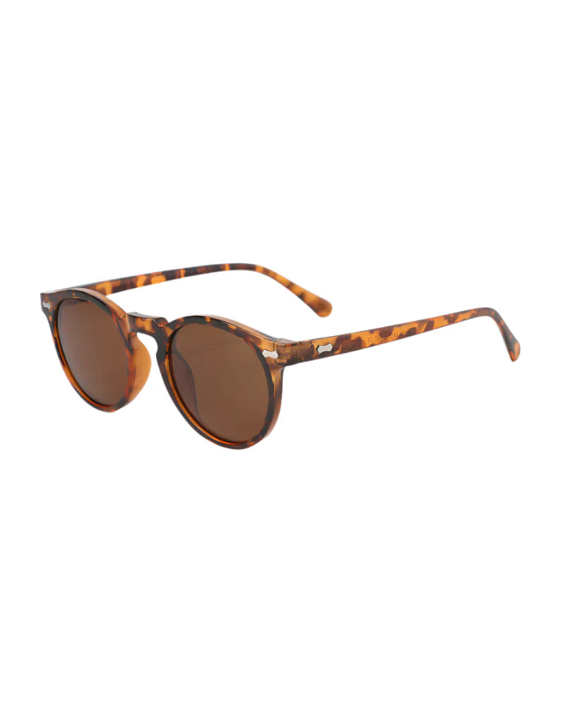 VENICE Old Money Sunglasses | Men’s Polarized Waterproof Sunglasses – Matte Black & Tortoise Brown