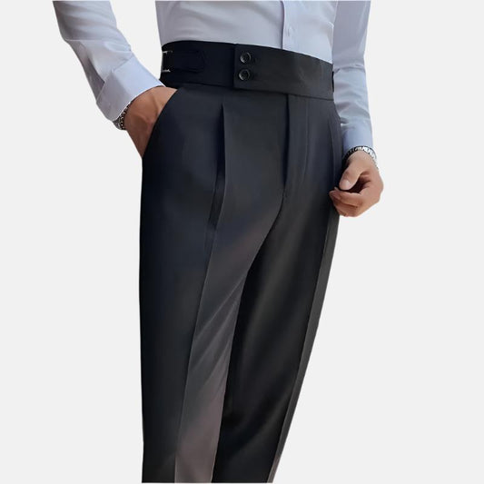 YANGSAN Casual Trousers – Men’s 100% Cotton Breathable Stylish Casual Pants
