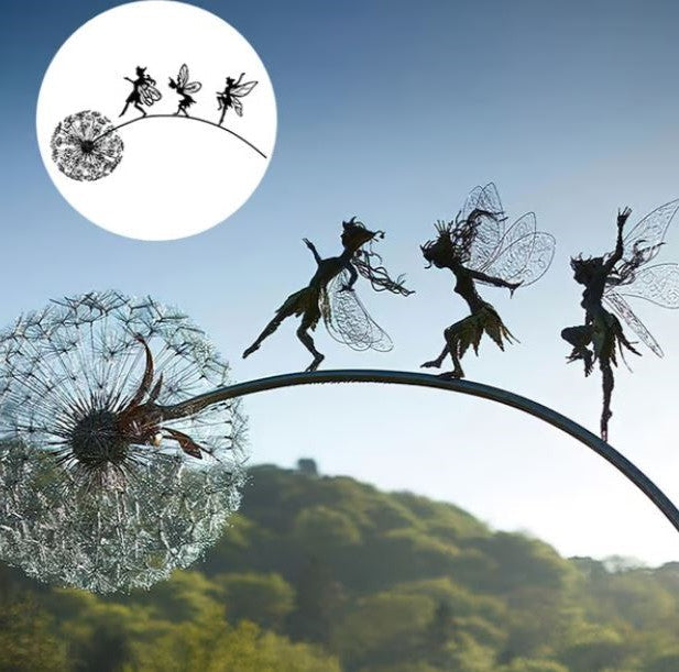 Fairy Steel Garden Sculptures