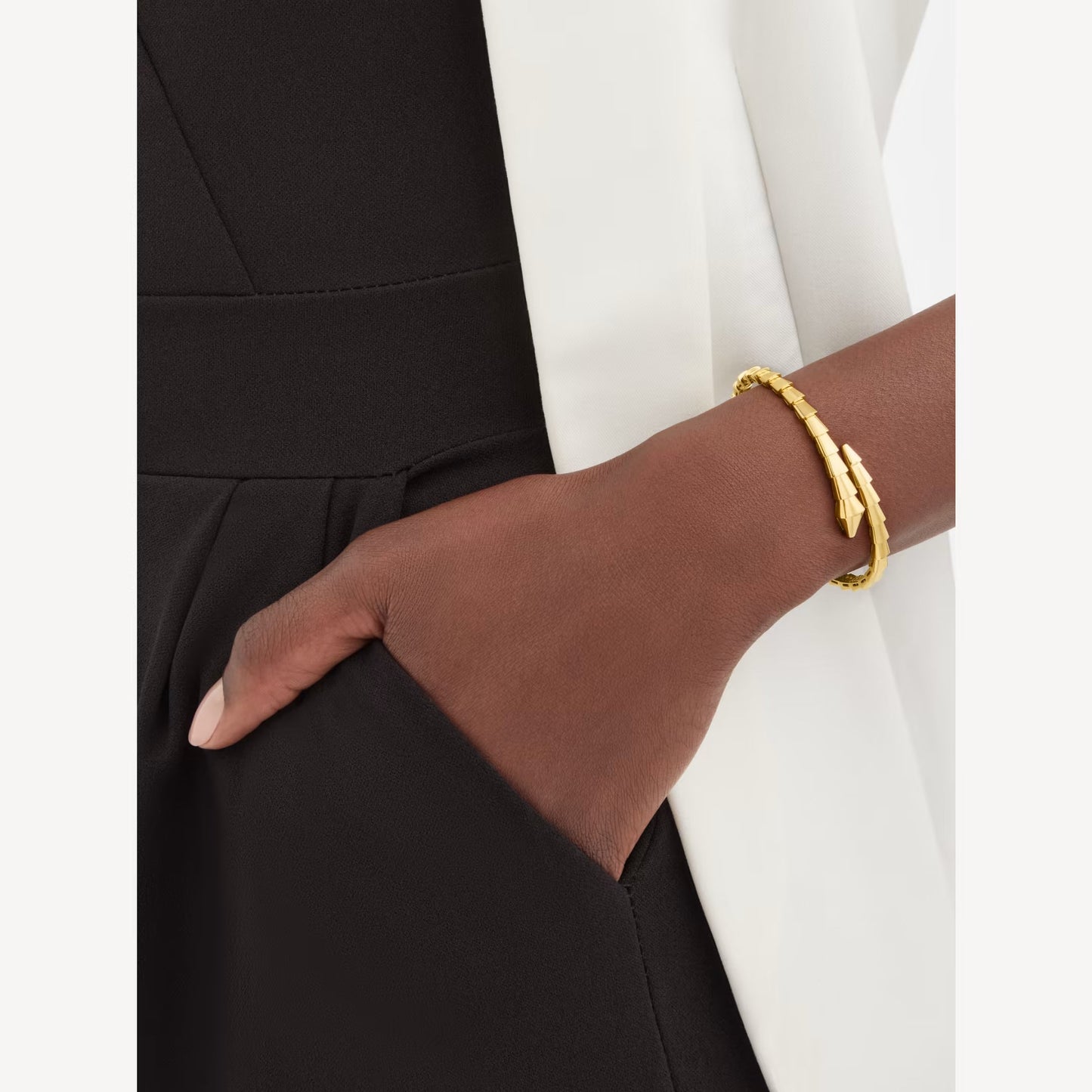 Clytia Love Serpenti Bracelet,18k Yellow Gold Plated