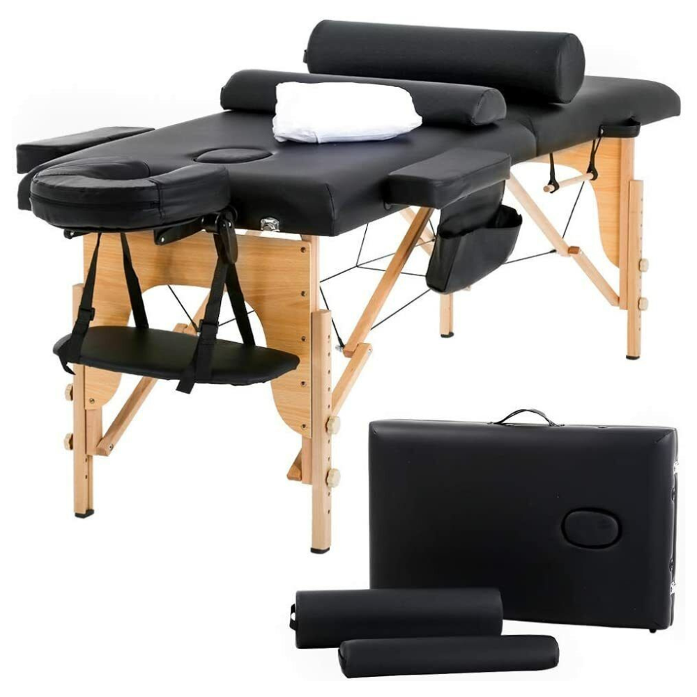 Heavy Duty Foldable Professional Massage Bed Set