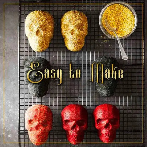 Halloween 3D Skull Cake Mold – Ventayo